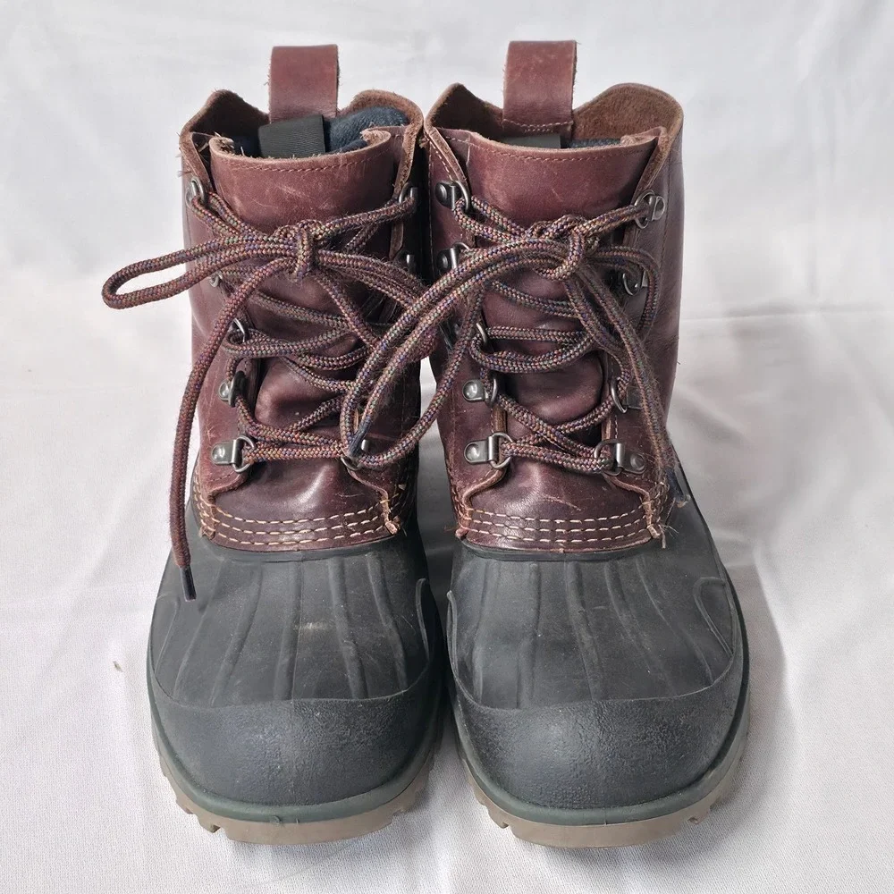 LL Bean Men's Winter Duck Boots with Removable Liner Size 9M